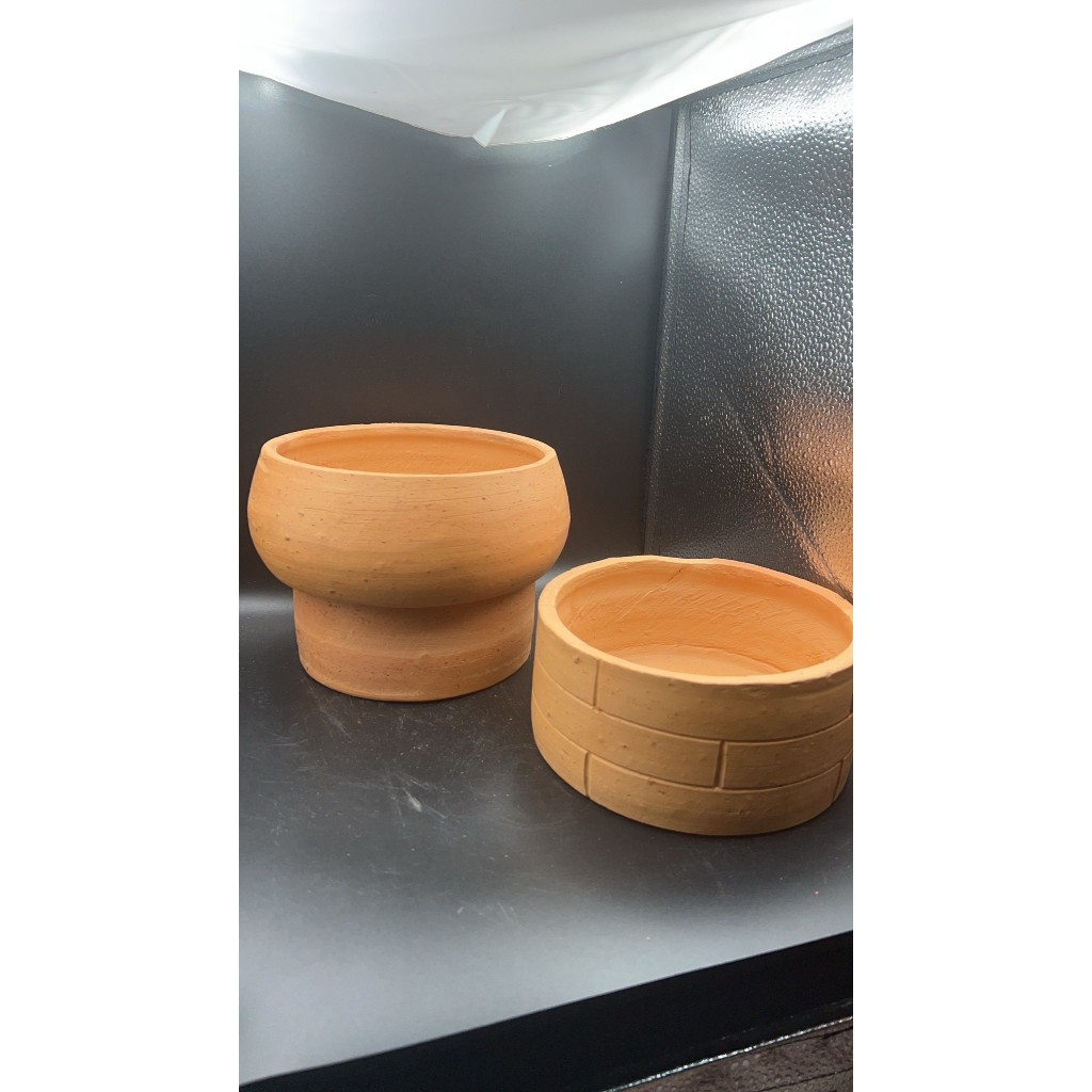 ถ้วยดินเผา ชามดินเผา ขนาด 2.5นิ้ว ถึง 9นิ้ว