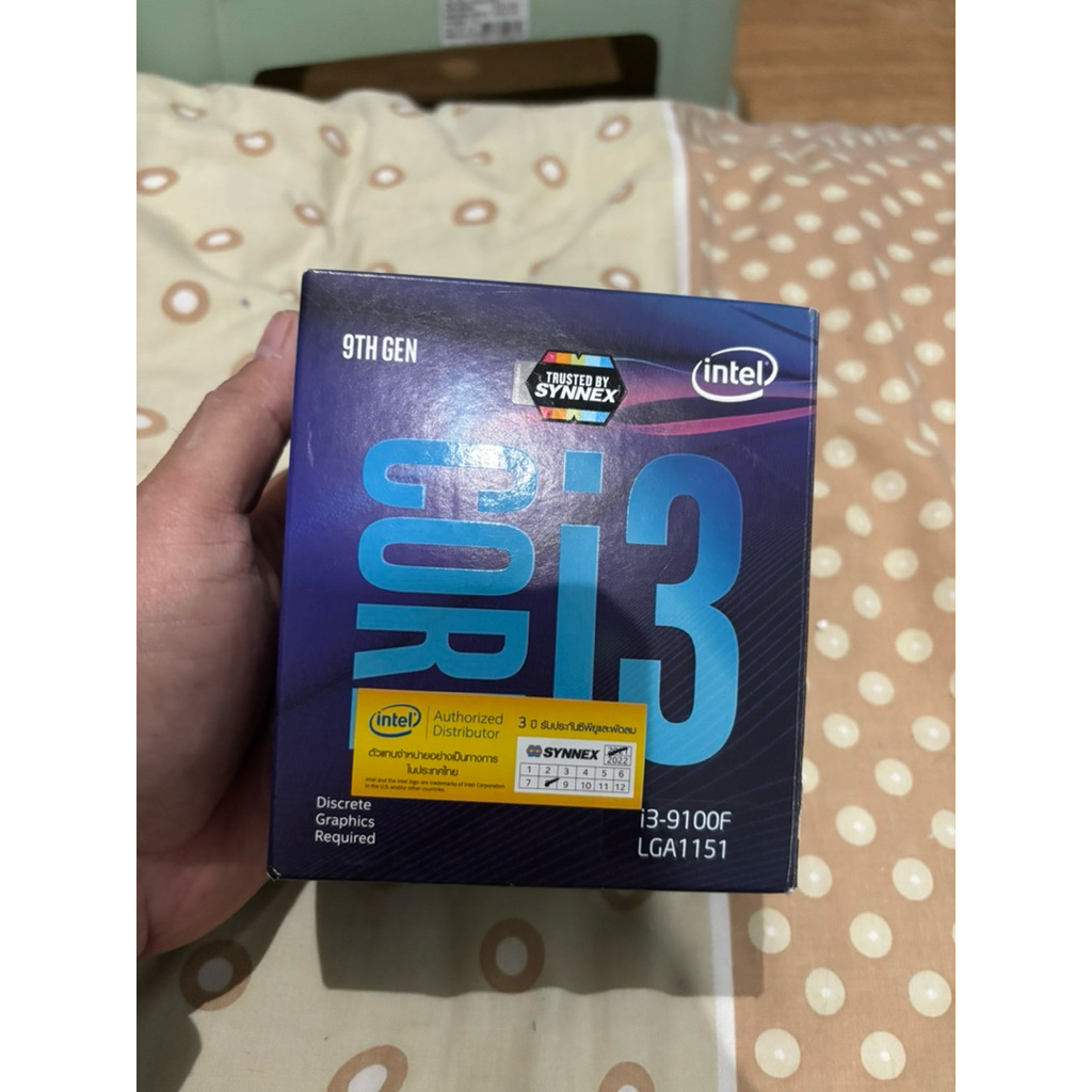 ซีพียู i3-9100f LGA1151