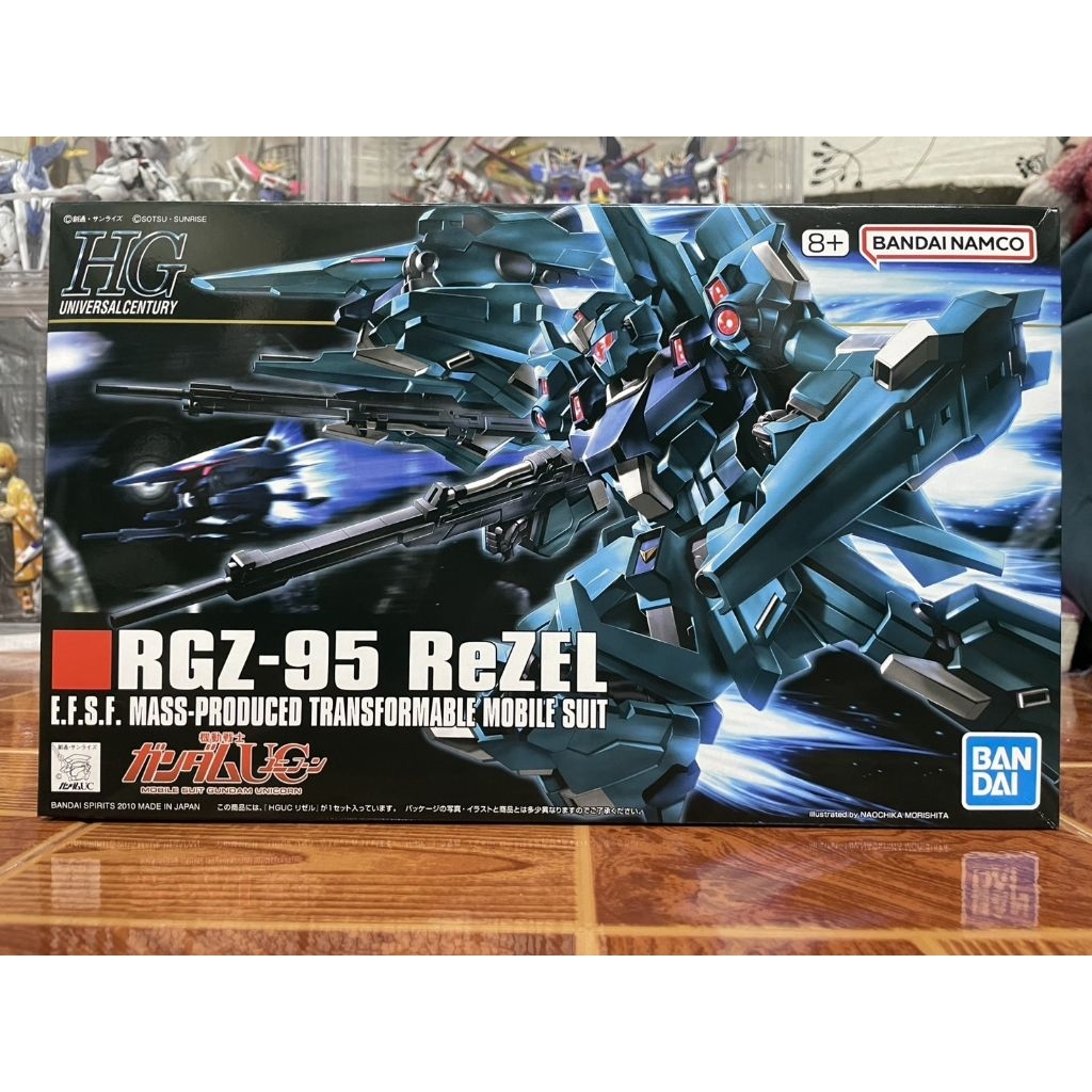 Bandai HGUC 1/144 RGZ-95 ReZel (พร้อมส่ง)