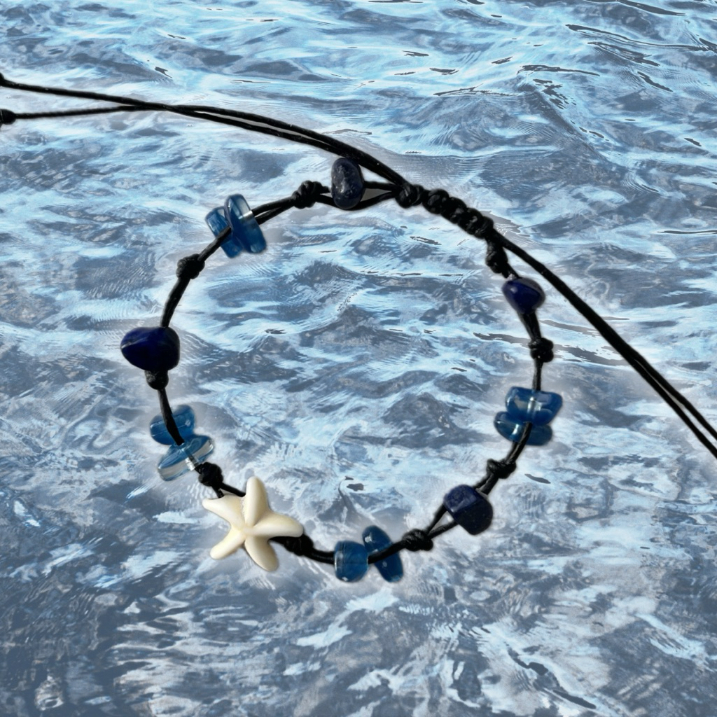 Jellynity กำไลเชือกเทียน Blue Ocean Star 🌊✨