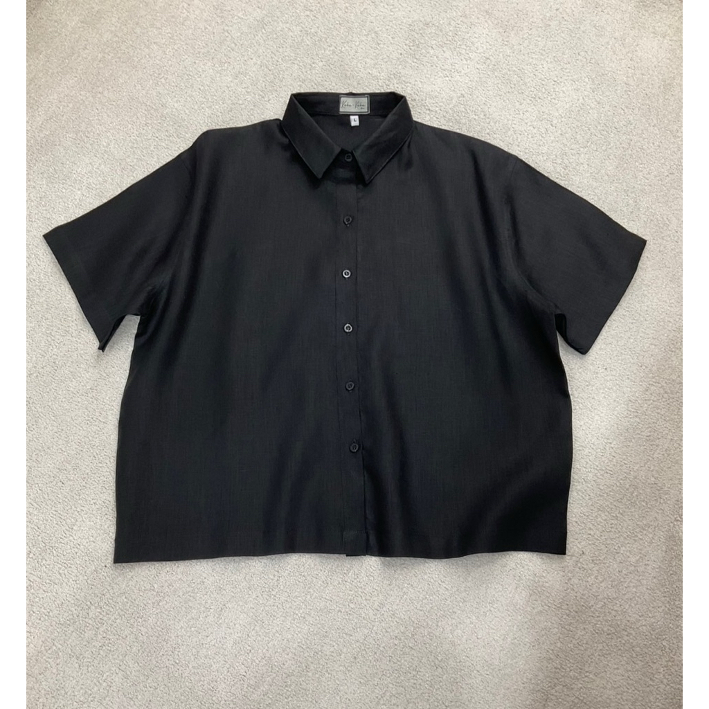 เสื้อลินินแท้แขนสั้น ทรงปกติ ไซค์ 44“, 48“, 52”