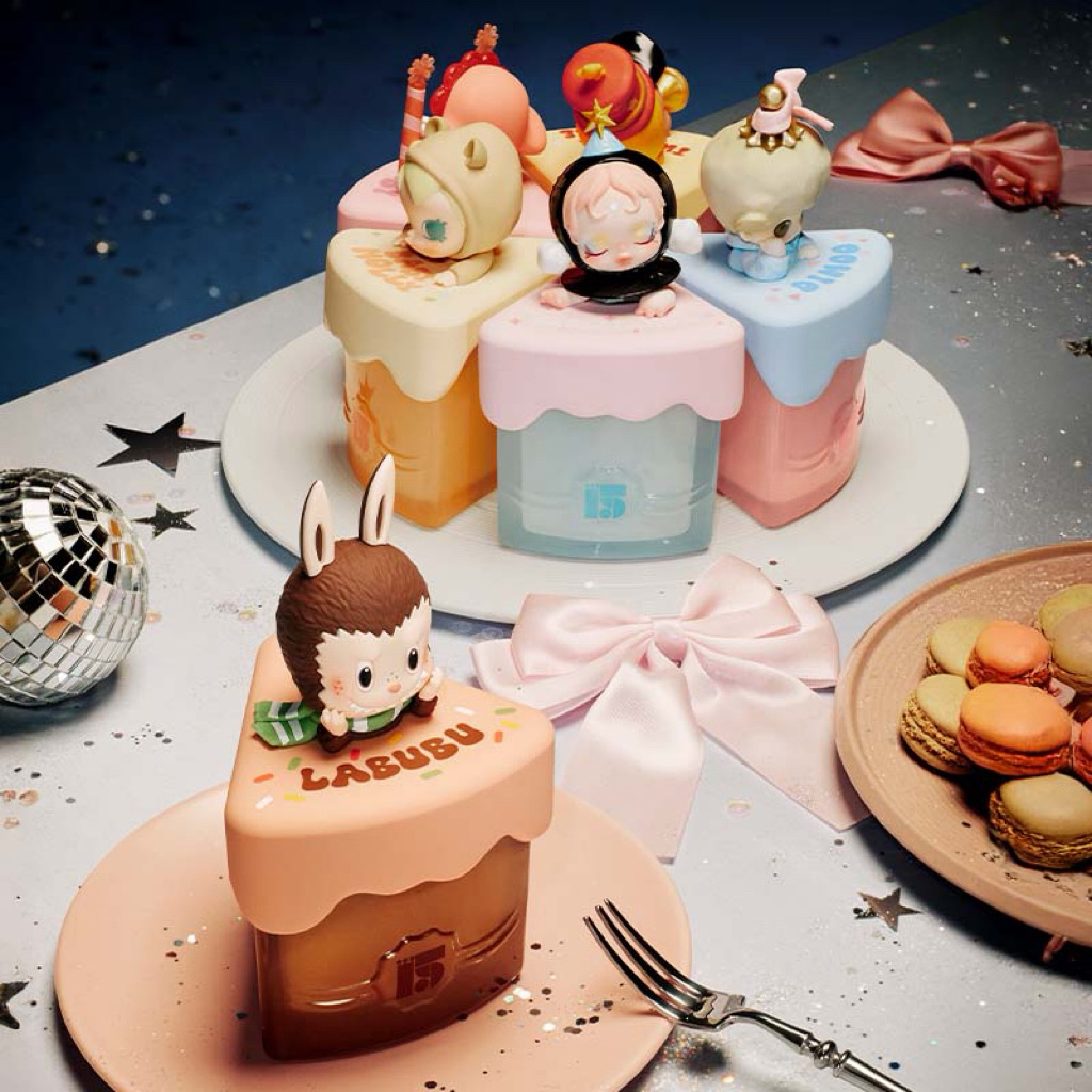 Popmart Celebrating The Moment 15th anniversary series🛖เทียนหอมครบรอบ15ปี《ยกบล็อก》(พรี7วัน)