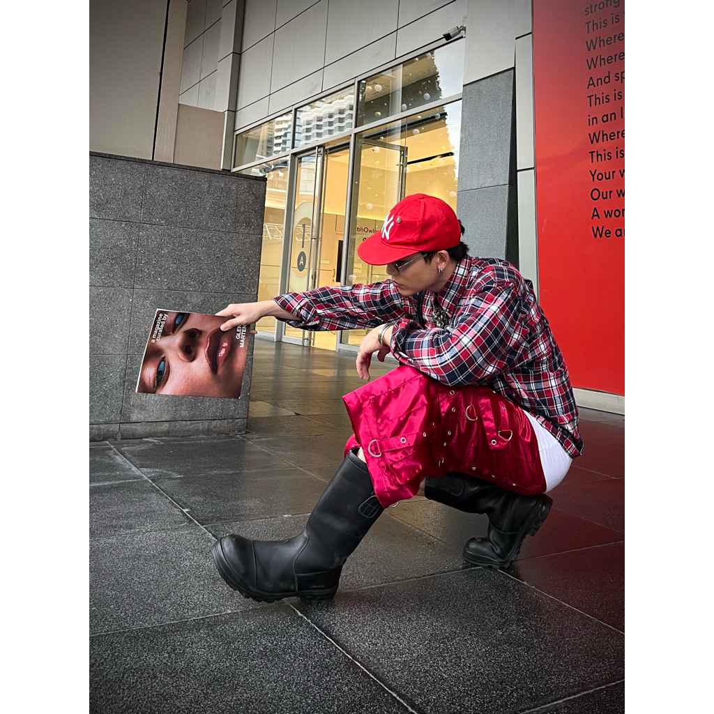 raf31 - JORTS BAGGY SILVER