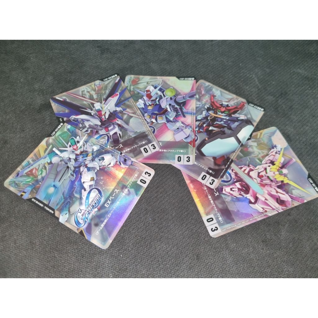 Gundam Card Game Resource, Ex-Resource, Ex-base ลายพิเศษ
