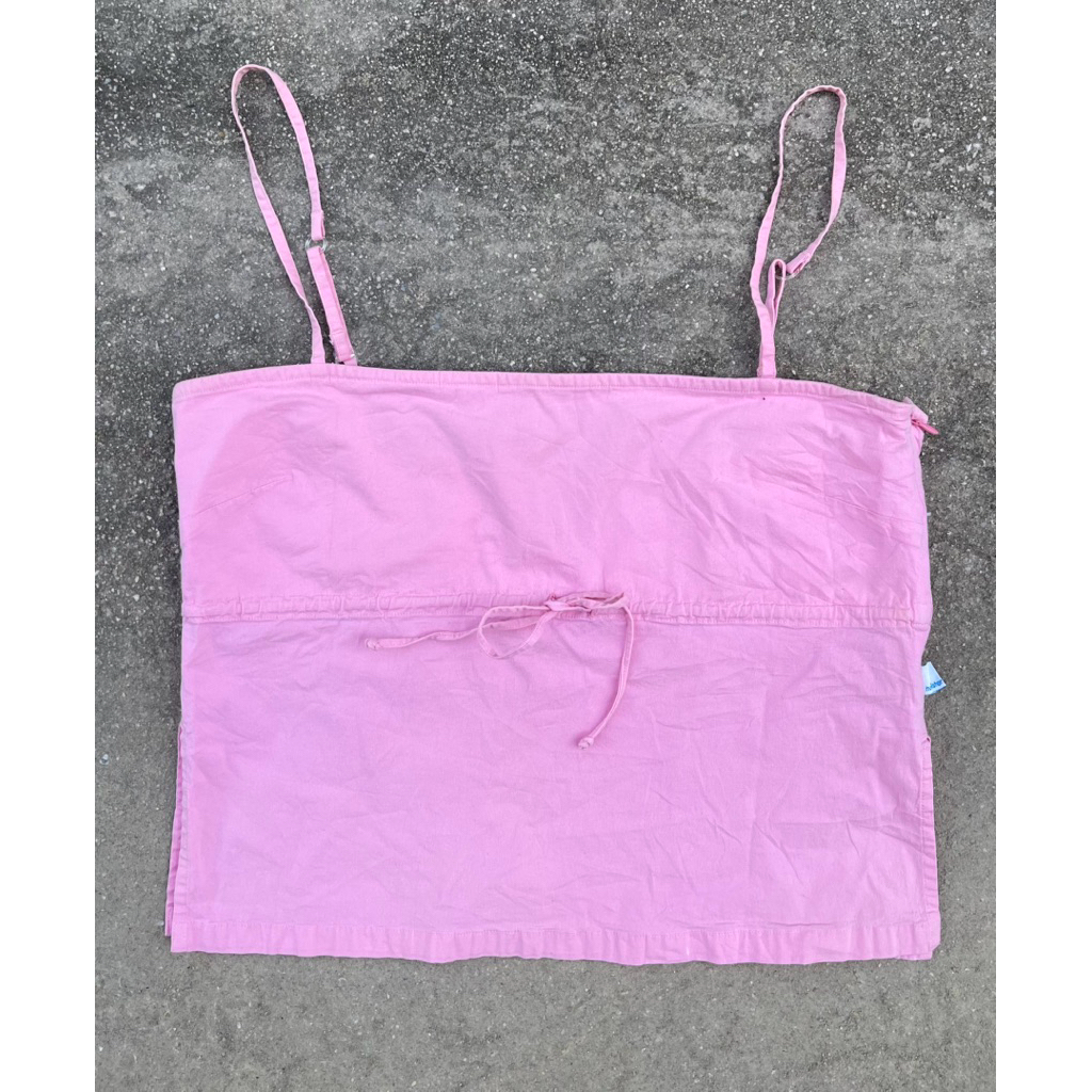 🩷Hollister 🍠 เสื้อสายเดี่ยวมือสอง เสื้อสายเดี่ยว สายเดี่ยวมือสอง