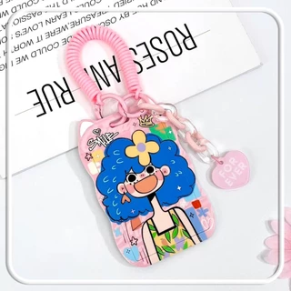 [พร้อมส่ง] Card Holder ที่ใส่บัตรลายการ์ตูน ลายน่ารัก สีสันสดใส ที่ใส่บัตรพนักงาน ที่ใส่บัตรน่ารัก ฯลฯ Biangels