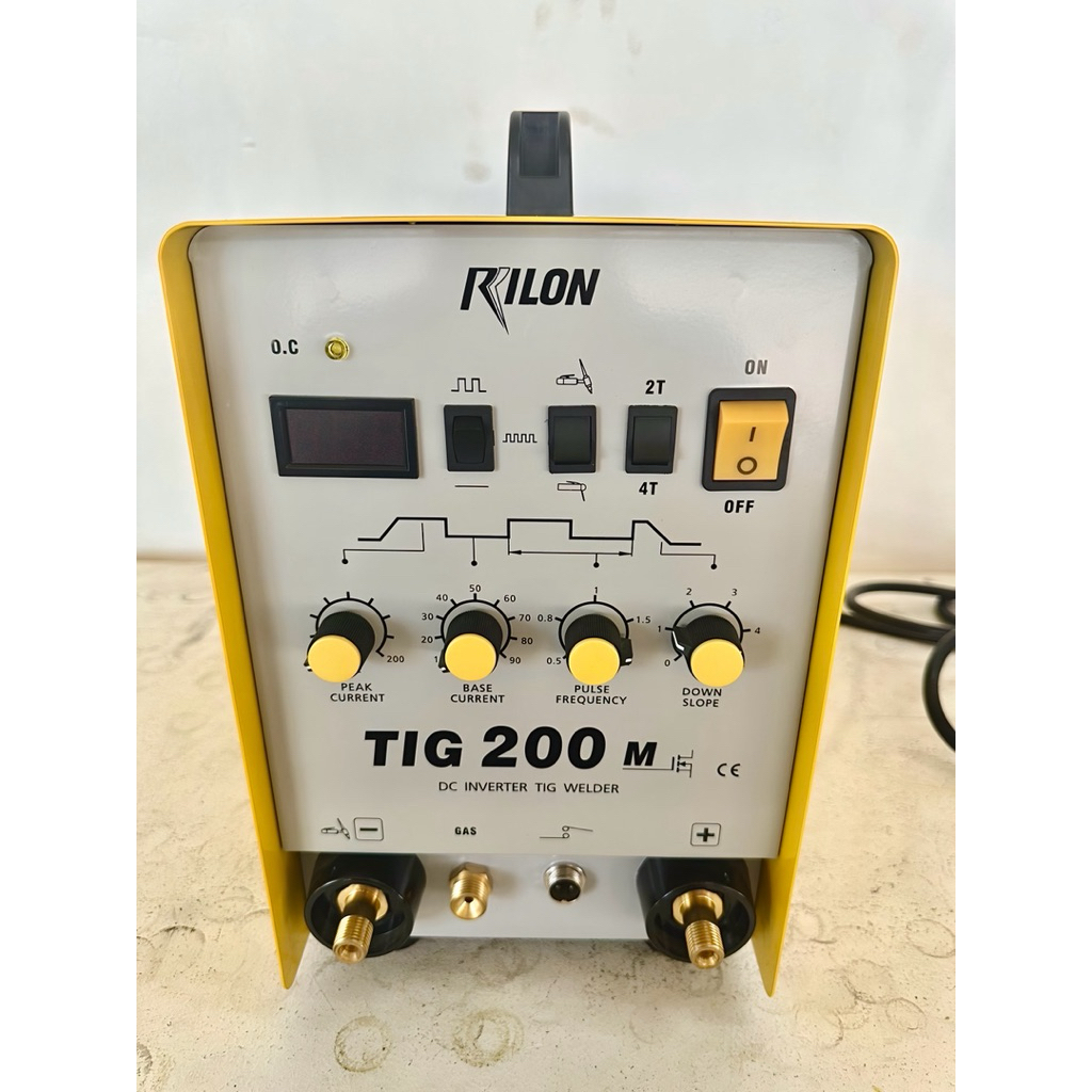 เครื่องเชื่อมTIG200M 220V Rilon มีระบบพัลล์ ออโต้