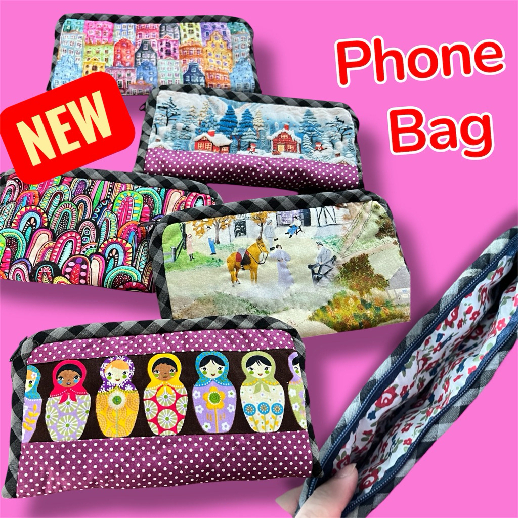 กระเป๋าผ้า ใส่โทรศัพท์มือถือ iphone17++ Samsung ++/ /samsung s 25 ultra  รายละเอียด  ทำจากผ้าcotton