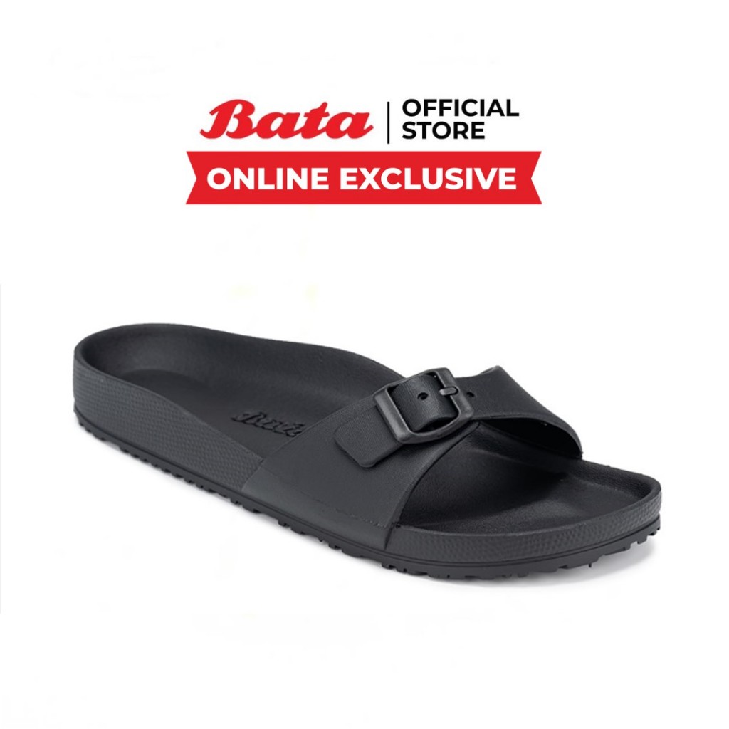 Online Exclusive รองเท้าแตะแบบสวม สำหรับผู้หญิง รุ่น PIA สีแดง 5105211 สีดำ 5106211 สีงาช้าง 5101211