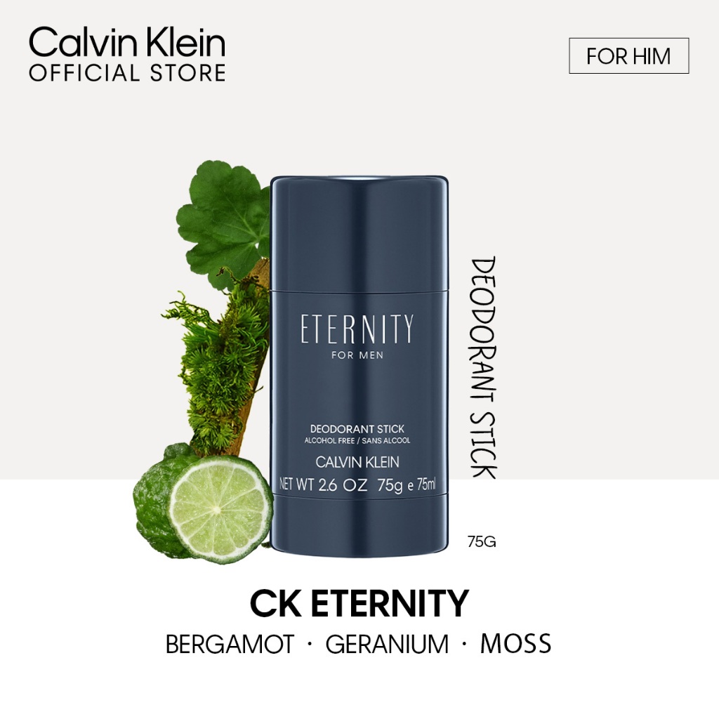 Calvin Klein Eternity For Men Deodorant Stick 75g - For Him (Male Deodorant)