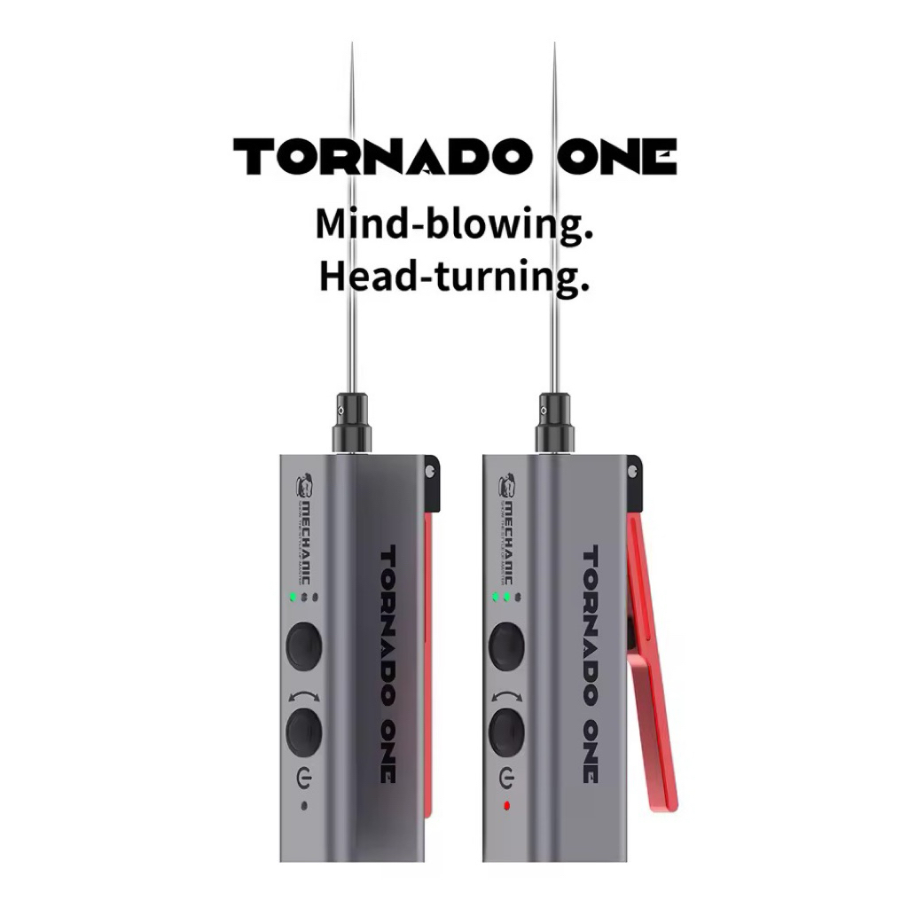 เครื่องปั่นกาวMechanic Tornado oneไฟฟ้ากาวRemoverในตัว2200mAh18650แบตเตอรี่3ความเร็วพอร์ต USB-Cกาวเครื่องมือทําความสะอาด