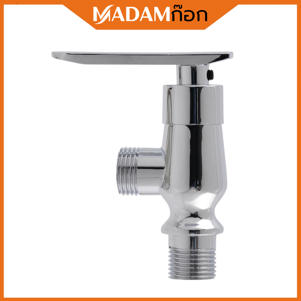 ถูกที่สุด  มาดามก๊อก วาล์วฝักบัว วาล์วลอย ก๊อกฝักบัว เคลือบโครเมี่ยม ไม่เป็นสนิม!! MA-D-8301C