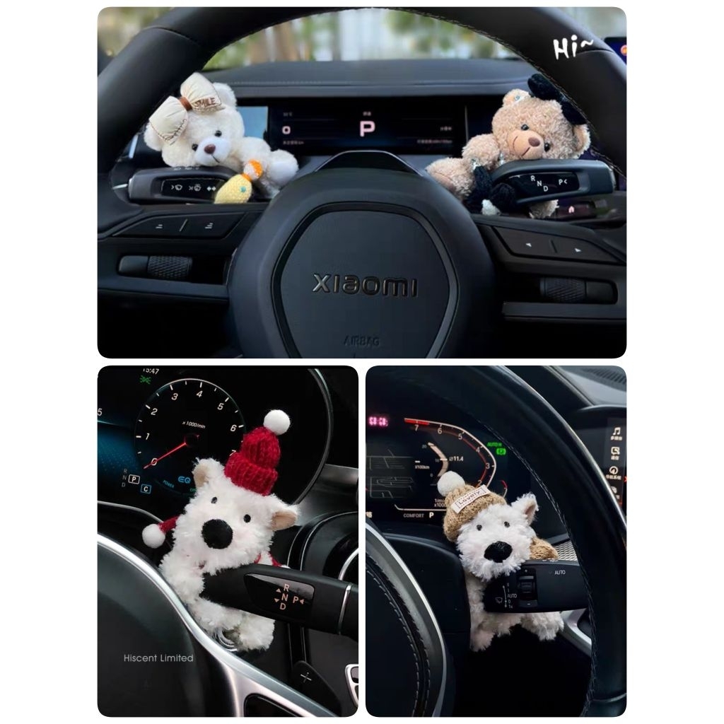 ตุ๊กตา​ประดับ​ที่ปัดน้ำฝน​ ตุ๊กตา​ประดับไฟเลี้ยว​ ตุ๊กตา​ตกแต่ง​รถ