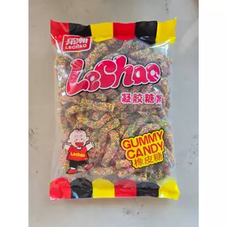 (ถุงละ 1 Kg.) เยลลี่โดนัท เยลลี่สตรอเบอรี่ เยลลี่เชือก เยลลี่โค้กแฟนต้า เยลลี่หนอน หอม หวาน อร่อย เคี้ยวเพลิน