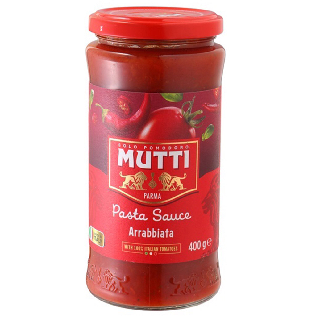 Mutti ซอสพาสต้าอาราบิอาต้า 400 กรัม | Mutti Arrabbiata Pasta Sauce 400g