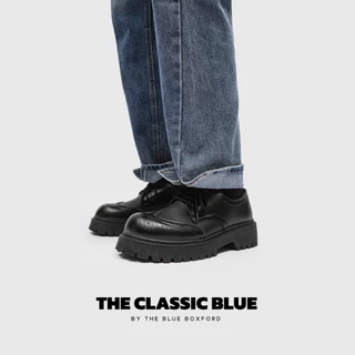 (พร้อมส่ง) The Classic blue - Wondo wingtip shoes รองเท้าหนัง - ไซส์ใหญ่สุด 44 ยาว 27.5 ซม.
