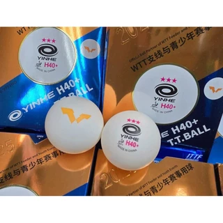 ลูกปิงปองแข่งขันรายการสมาคมปี2568-2572 Yinhe WTT H40+ 3 ดาว (6 Ball/box)