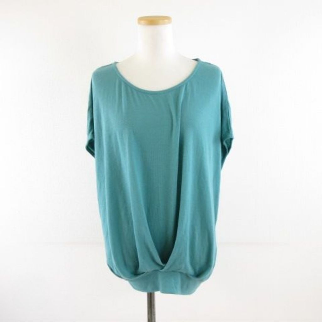 GLACIER เสื้อยืดจับจีบปลายเสื้อ