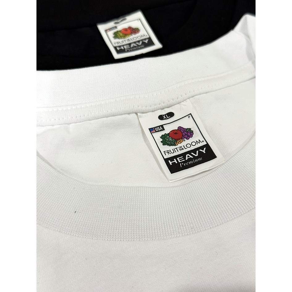 Fruit of the Loom รุ่น Heavy Premium กุ้นคอหนาพิเศษ