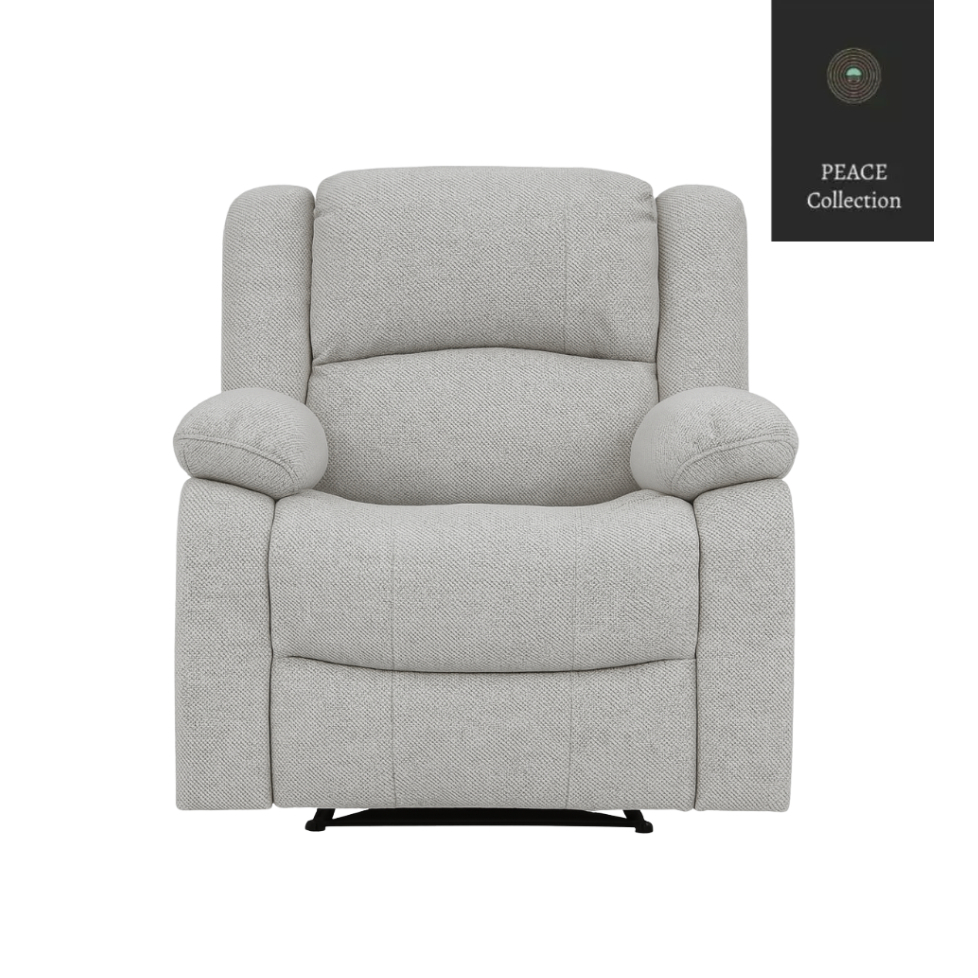Peace Collection โซฟาผ้าแคนวาสปรับระดับ 1 ที่นั่ง Recliner โซฟา รีไคล์เนอร์ ปรับเอนนอนได้ตามต้องการ