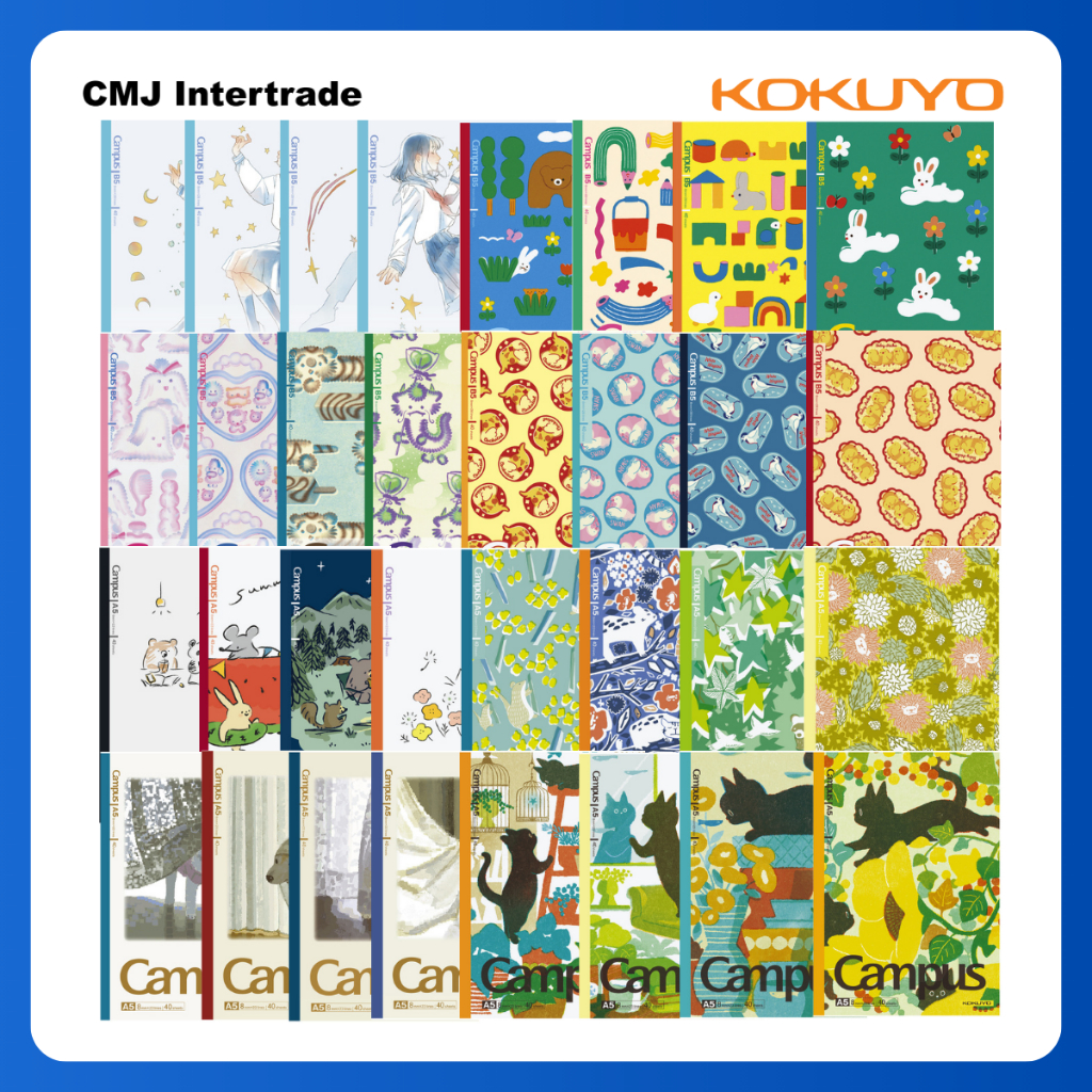 KOKUYO ILLUS NB B5 สมุด ILLUS NB ขนาด B5 #สินค้าคละลาย