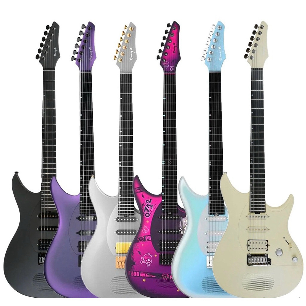 Electric Guitar ถ้าEnya Inspire Series กีตาร์ไฟฟ้าอัจฉริยะ พร้อมลำโพงบลูทูธในตัว มีเอฟเฟคที่สามารถใช