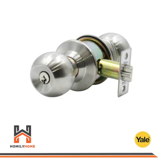 YALE ลูกบิดประตู หัวกลม รุ่น KN-VCA5127US32D VCA5127TUS32D ลูกบิดห้องทั่วไป สแตนเลส(304) ลููกบิด