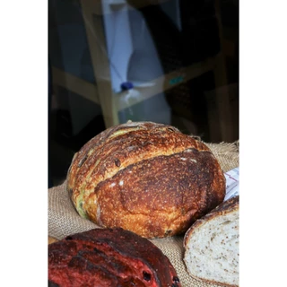 Pumpkin & Pumpkin Seed Sourdough Boule (800g,)