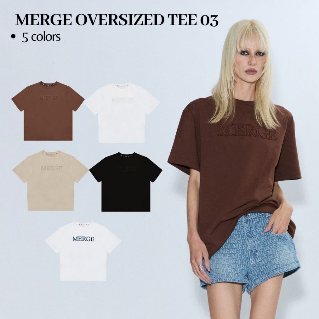 Merge Official - Merge Oversized Tee 03 (พร้อมส่ง)