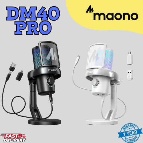 MAONO MICROPHONE (ไมโครโฟน)  DM40 PRO สินค้าส่งจากไทยรับประกัน 1