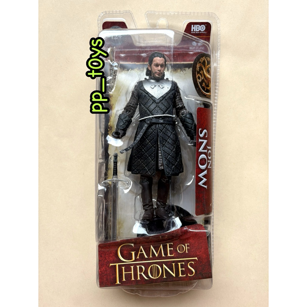 Jon Snow Aegon Targaryen Game of Thrones McFarlane 1:12 figure (HBO)