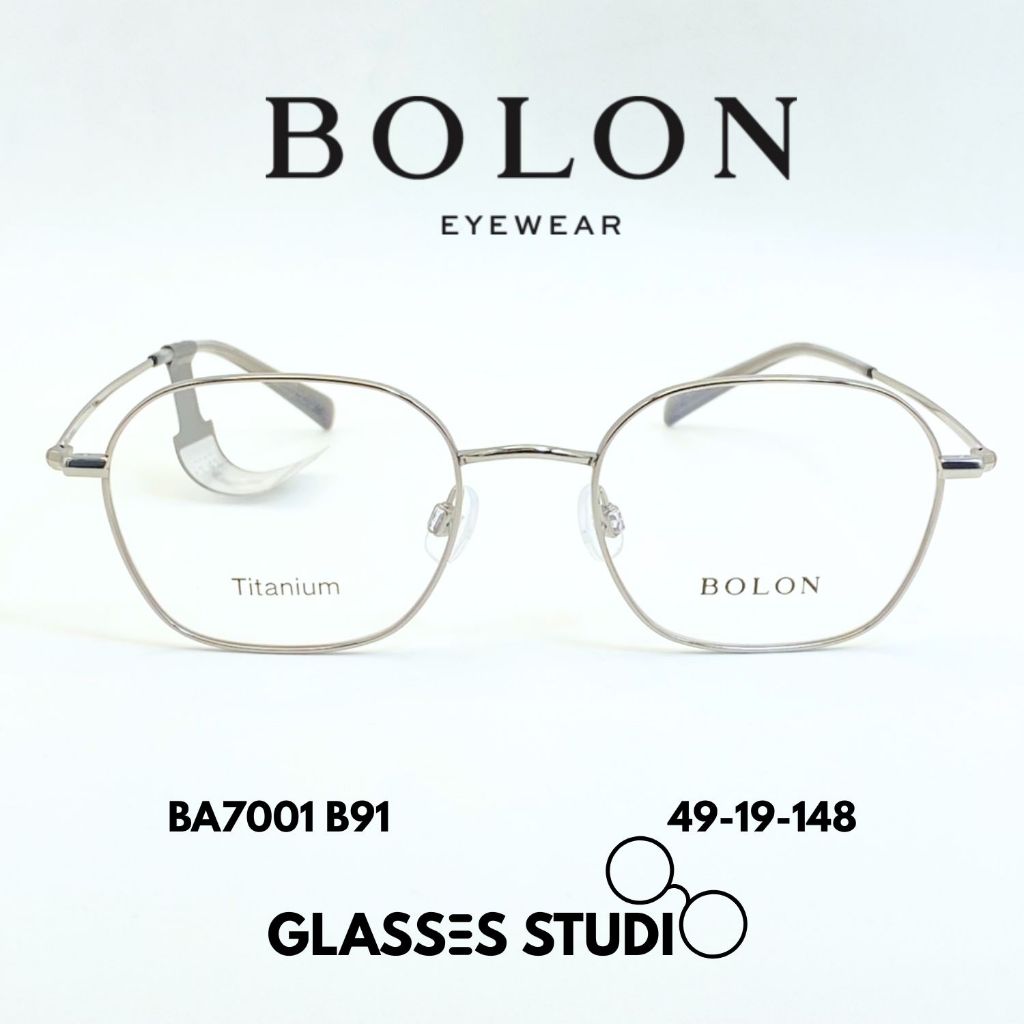กรอบแว่น BOLON BA7001 (สีเทาเงิน) 49-19-148