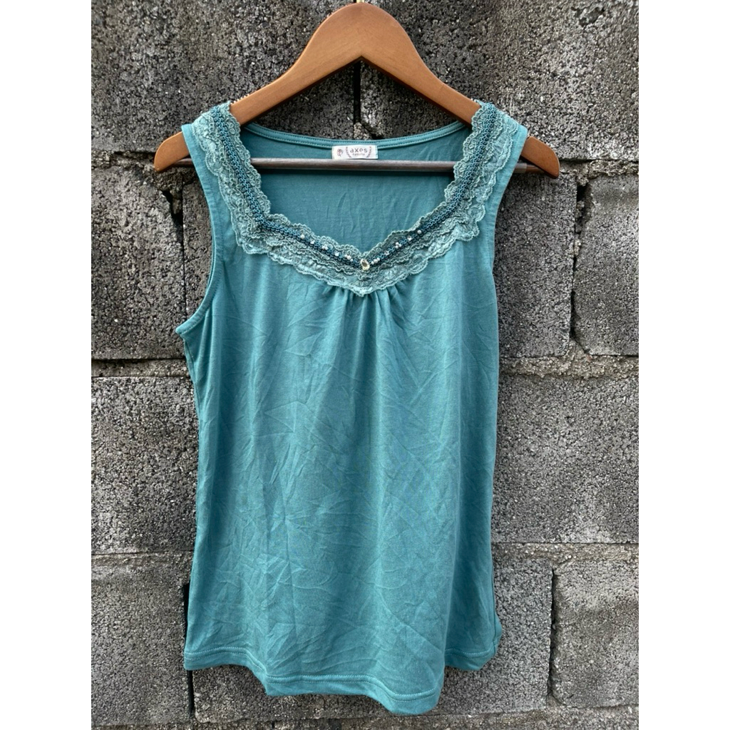 🌲Axes femme🌲 เสื้อกล้ามญี่ปุ่นมือสอง เสื้อกล้ามมือสอง เสื้อกล้ามมือสอง