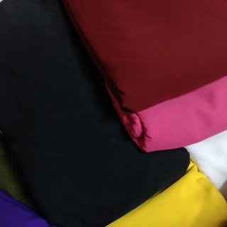 ผ้า สีพื้น เนื้อนุ่มสวย สินค้านำเข้า หน้ากว้างประมาณ 42-44 น…