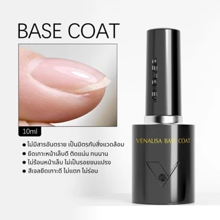 (NEW) Venalisa (HEMA-TPO-HPMA Free) เบส/ท็อป base top ติดทน เงานาน กันรอยขีดข่วน
