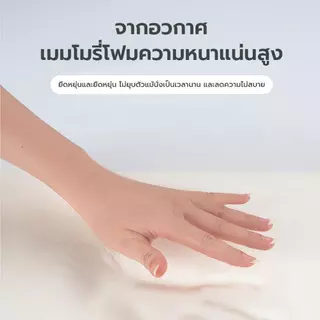 เบาะรองนั่ง หมอนรองก้น หนานุ่มนั่งสบาย รองรับสองส่วน เมมโมรีโฟม รองรับสรีระ บรรเทาความกดดันและพอดีกับสะโพก Cushion