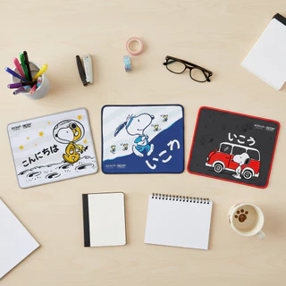 Anitech X Snoopy3 แผ่นรองเมาส์ รุ่น SNP-MP008 ความหนา:2 มม.
