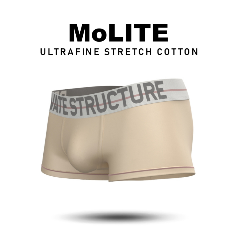 Private Structure กางเกงชั้นในชาย รุ่น MO-lite Trunk – Mayonnaise Cream [4103]