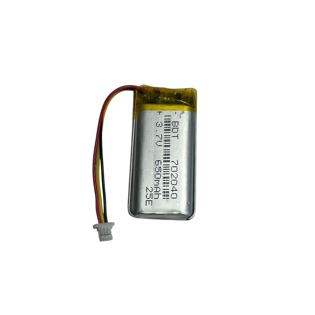 702040  650mAh ปลักเสียบ jst sh1.0 ชนิด 3สาย  ใช้สำหรับเปลี่ยนเม้าส์ไร้สาย