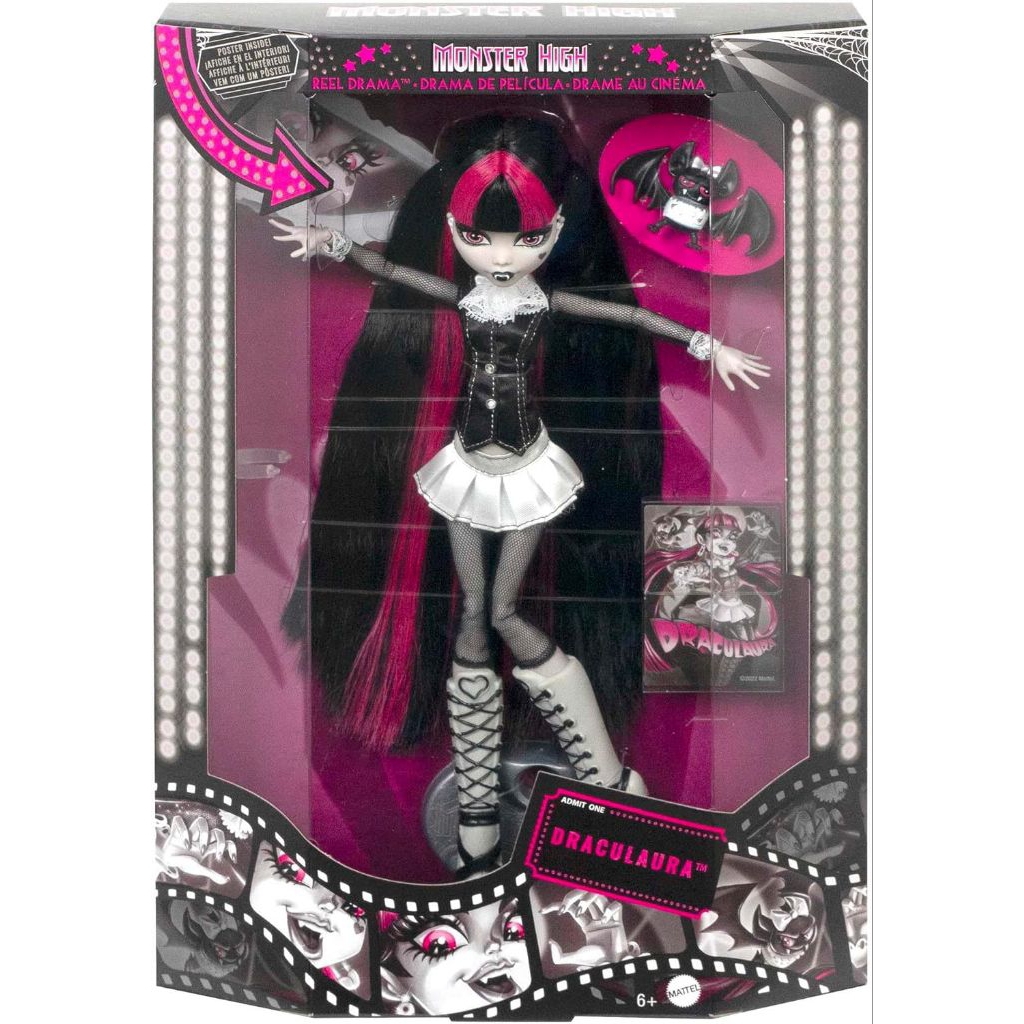(Preorder)Monster high Reel Drama-Draculaura