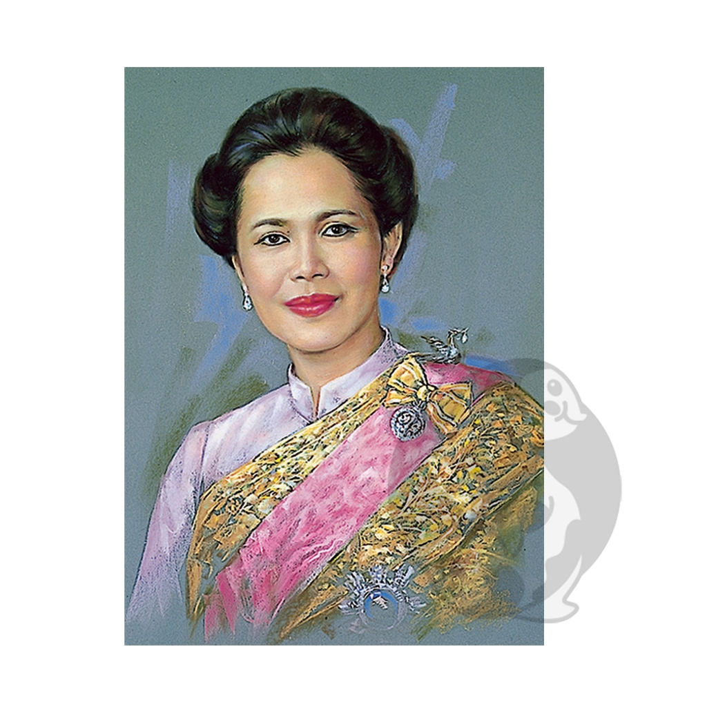 รูปมงคล พระฉายาลักษณ์ รัชกาลที่9 สมเด็จพระราชชนีพันปีหลวง ขนาด 15x21 นิ้ว สำหรับใส่กรอบ หรือติดผนัง