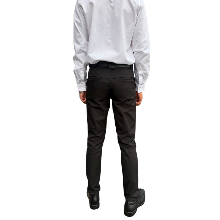 กางเกงขายาวผ้าชิโน่ผ้ายืด - รูปที่ 6