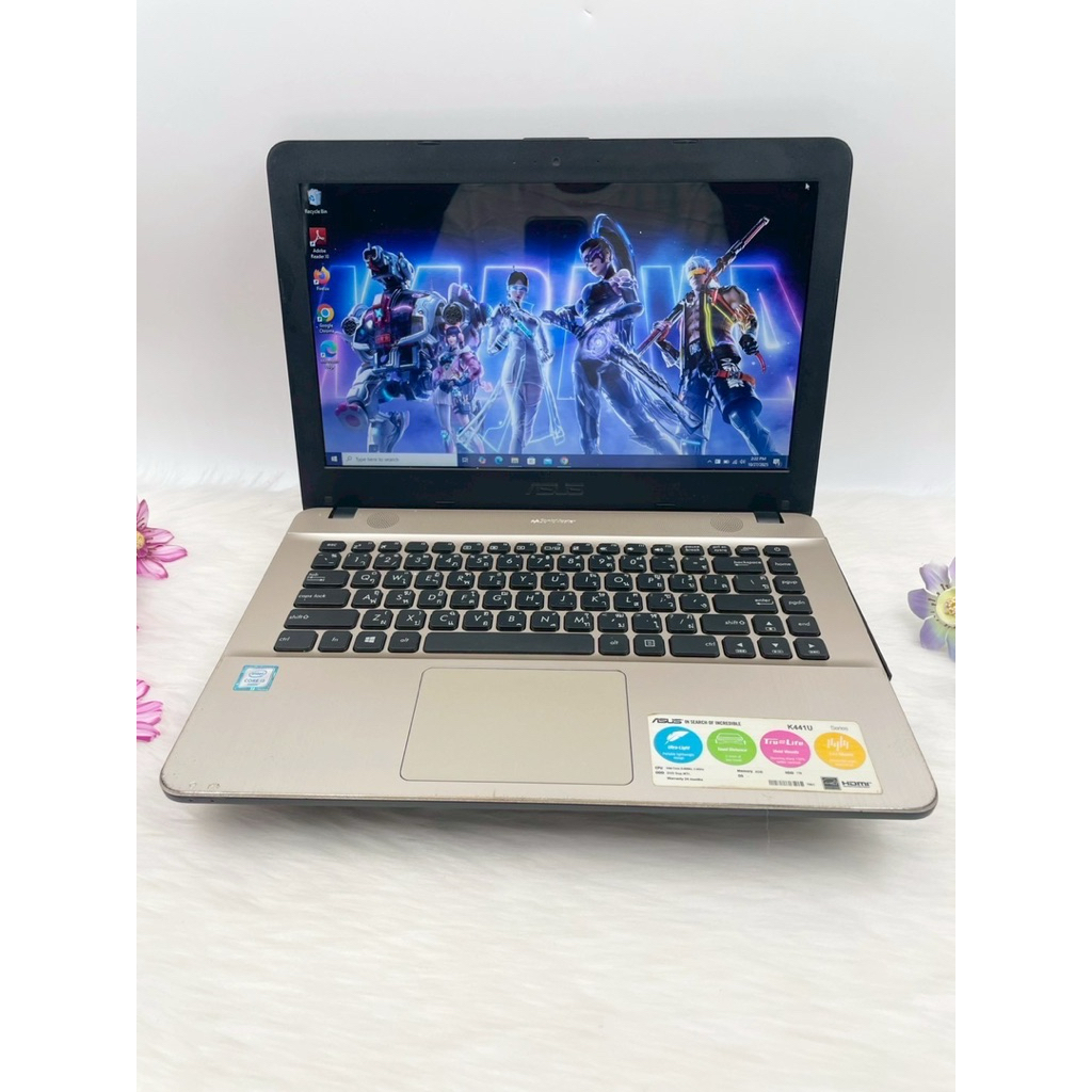 โน้ตบุ๊ค Asus รุ่น K441UA-WX133 🛎 ราคา 4,590 บาท 🛎