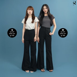 Archi_SP007 กางเกงขาม้าเอวสูง ผ้ายืดพรีเมียม ใส่แล้วดูขายาว หุ่นเพรียว เรียบหรูทุกลุค – SudPung