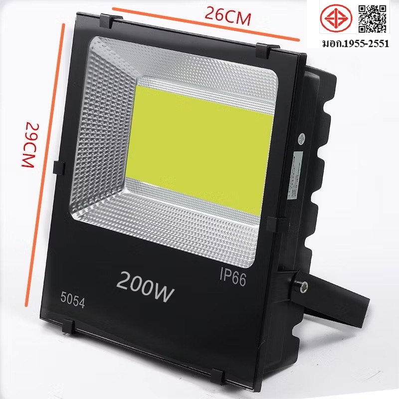 XML สปอตไลท์ ไฟสว่าง Spotlight LED 30W/50W/150W/200W COB AC 220V (ใช้ไฟบ้าน220V) แสงขาว IP66 สว่างมากๆ