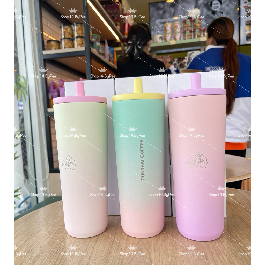 📌พร้อมส่ง📌แก้วเก็บความเย็น PUNTHAI รุ่นใหม่ล่าสุด ขนาด 710 ml. ของแท้