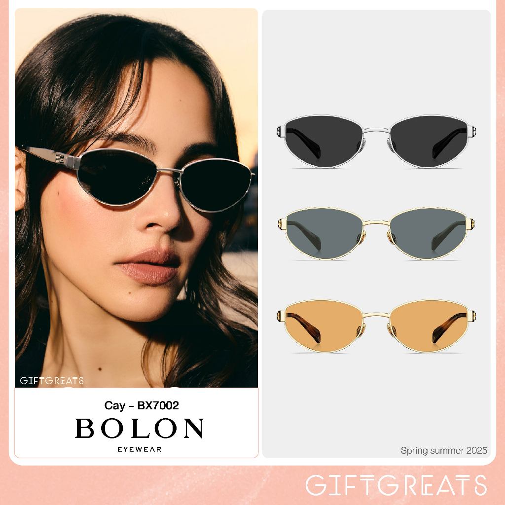 แว่นกันแดด BOLON Cay BX7002 - SS25 Bolon Eyewear sunglasses โบลอน giftgreats