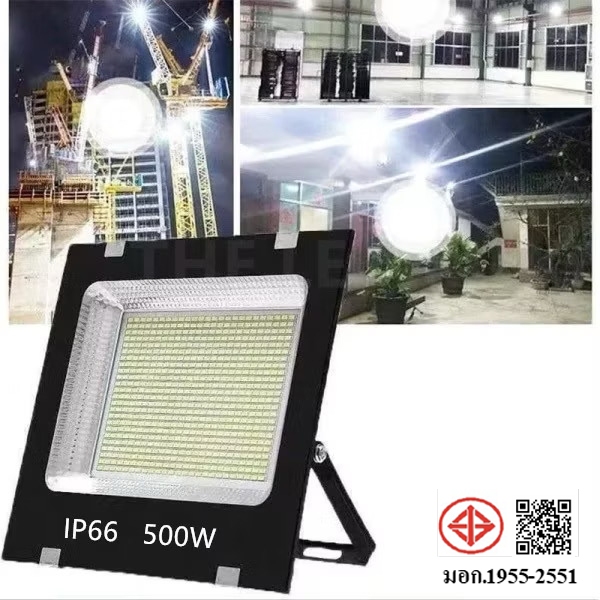 FPC สปอตไลท์ ไฟสว่าง Spotlight LED 500W 1200LED/400W 1000LED AC 220V (ใช้ไฟบ้าน220V) แสงขาว IP66 สว่างมากๆ