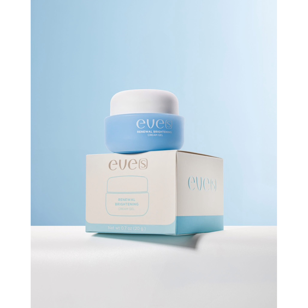 Eve’s (ครีมเจลฟ้า) Renewal Brightening Cream Gel (คนท้องใช้ได้)
