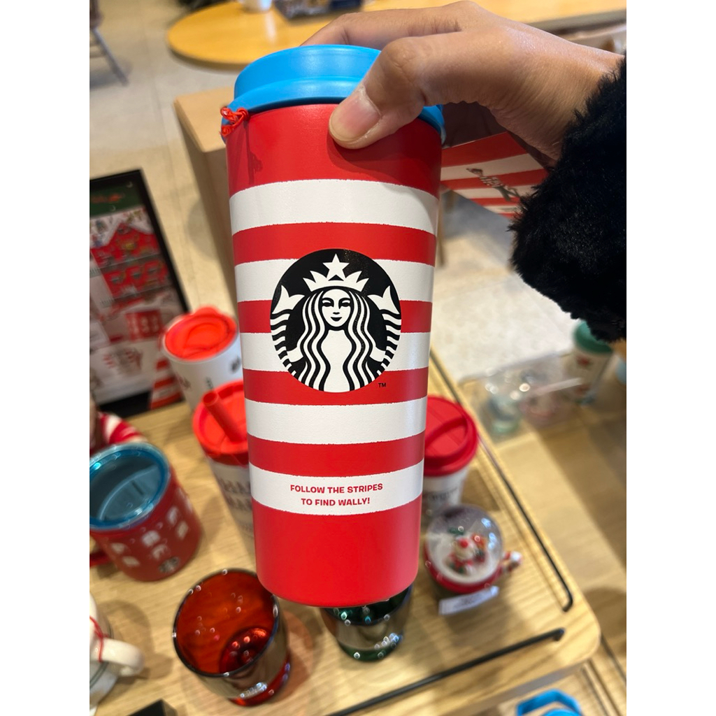Starbucks Korea × WALLY Christmas collection แก้วสตาบัคคริสต์มาสเอ็กวอลลี่ แก้วสตาบัค 2025